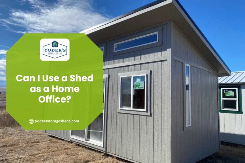 Can I Use a Shed as a Home Office